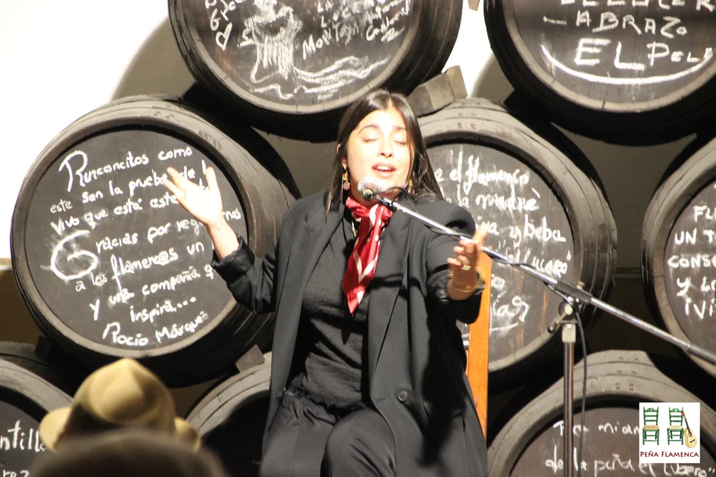 Peña Cultural Flamenca El Lucero Evento XXI Vive El Flamenco Ana Jiménez