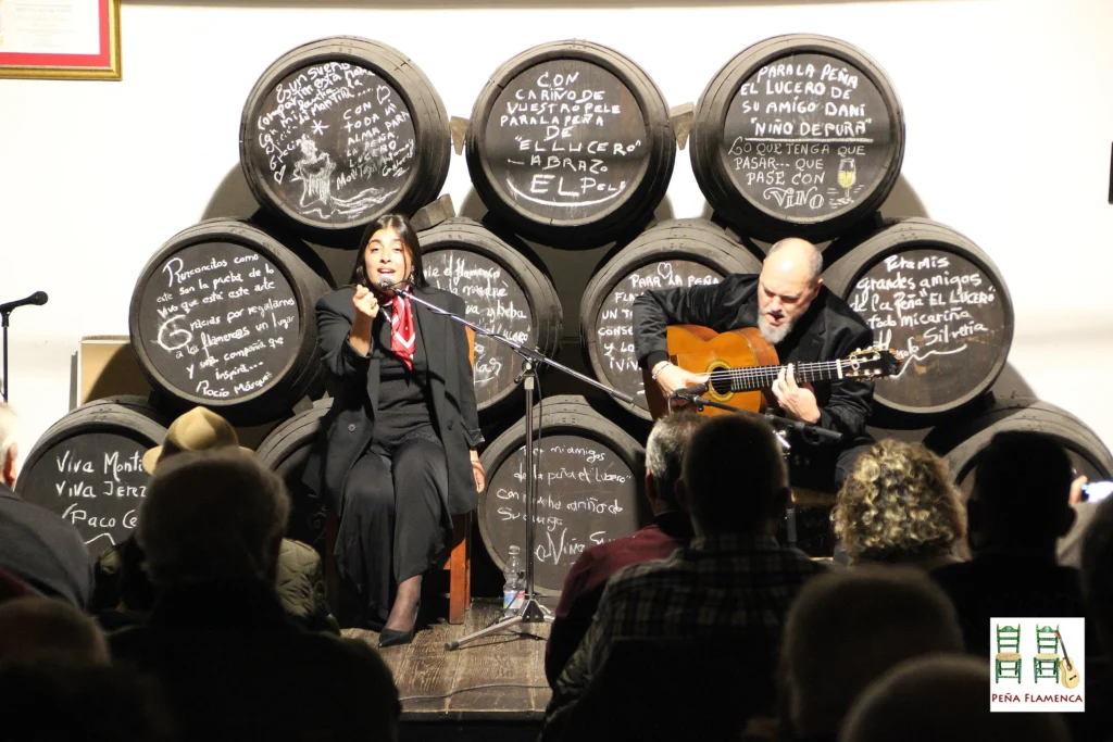 Peña Cultural Flamenca El Lucero Evento XXI Vive El Flamenco Ana Jiménez
