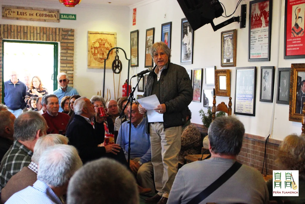 Peña Cultural Flamenca Luis de Córdoba 2026 Evento Gregorio Moya