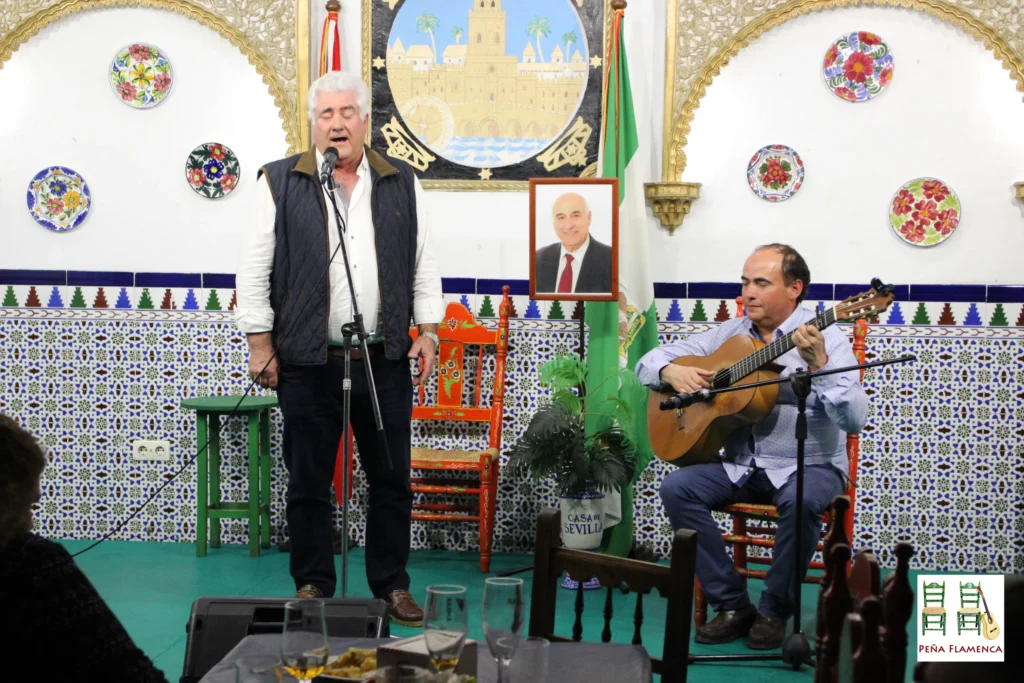 Peña Cultural Flamenca Casa Sevilla Homenaje a Santiago López Bolancé