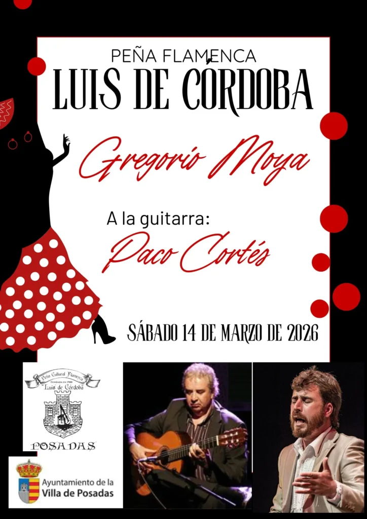 Peña Cultural Flamenca Luis de Córdoba Cartel 2026