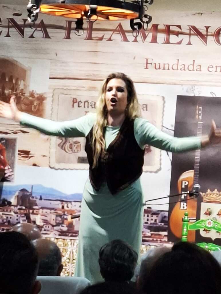 Peña Cultural Flamenca Baenense 2026 Evento Raquel Salas