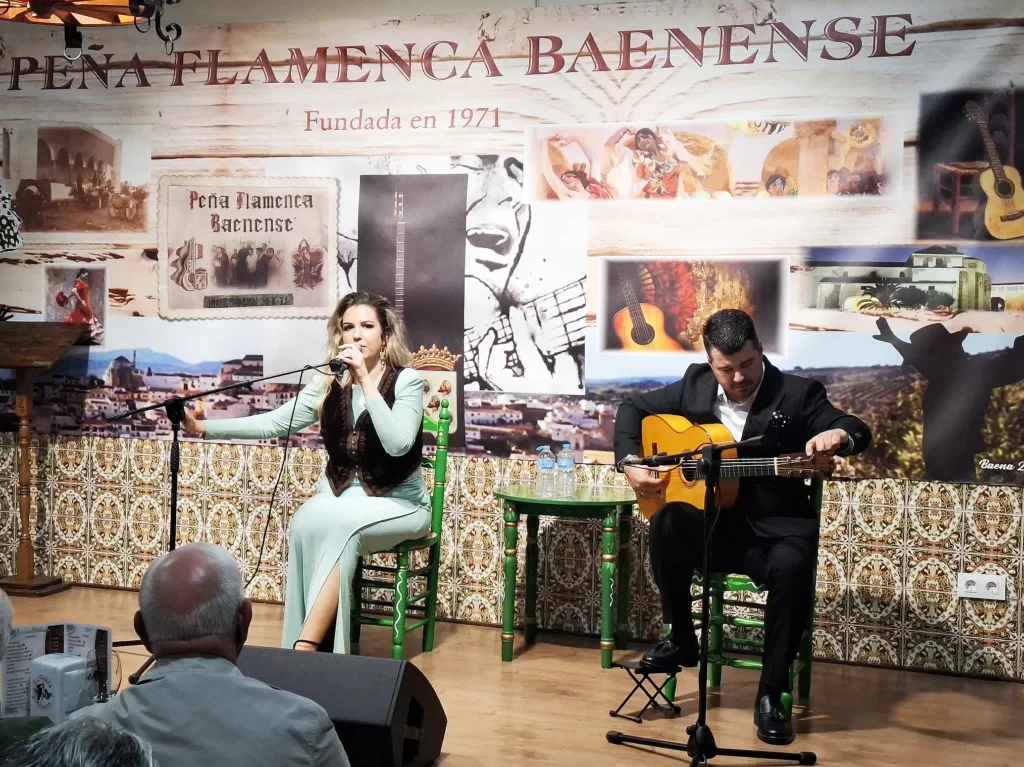 Peña Cultural Flamenca Baenense 2026 Evento Raquel Salas