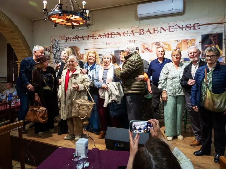 Peña Cultural Flamenca Baenense 2026 Evento Hermanamiento con la Peña Canalejas de Puerto Real