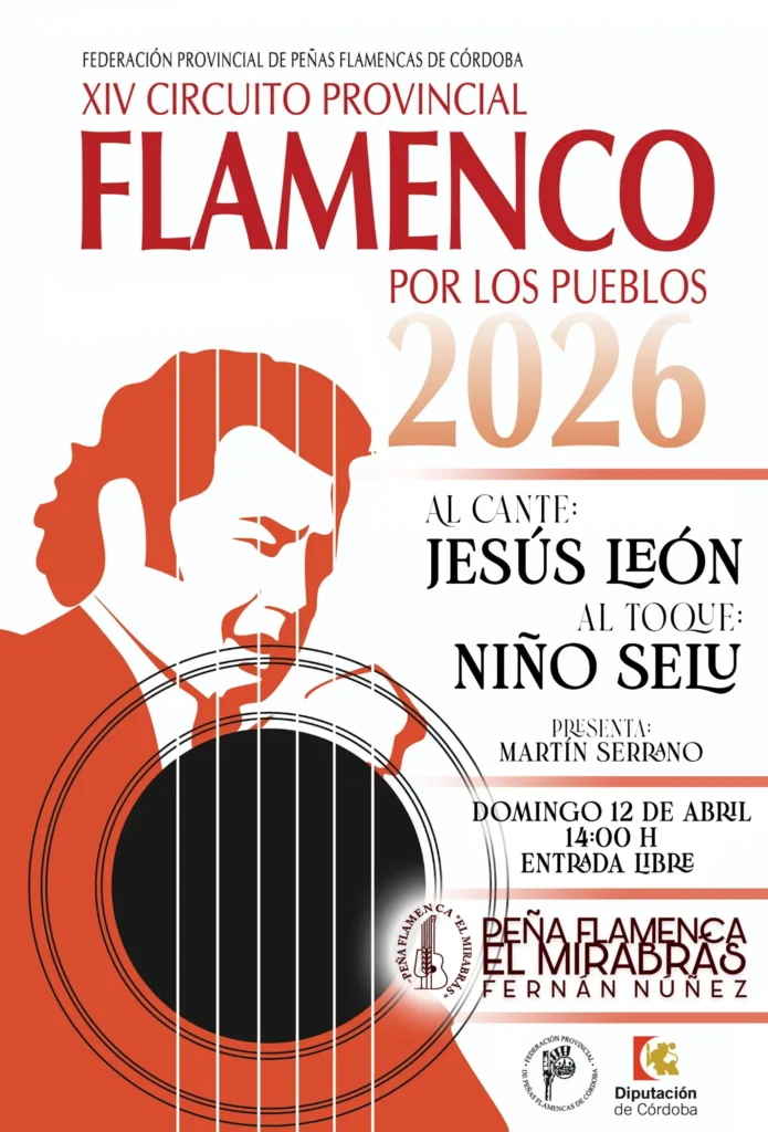 Peña Cultural Flamenca El Mirabrás Cartel 2026