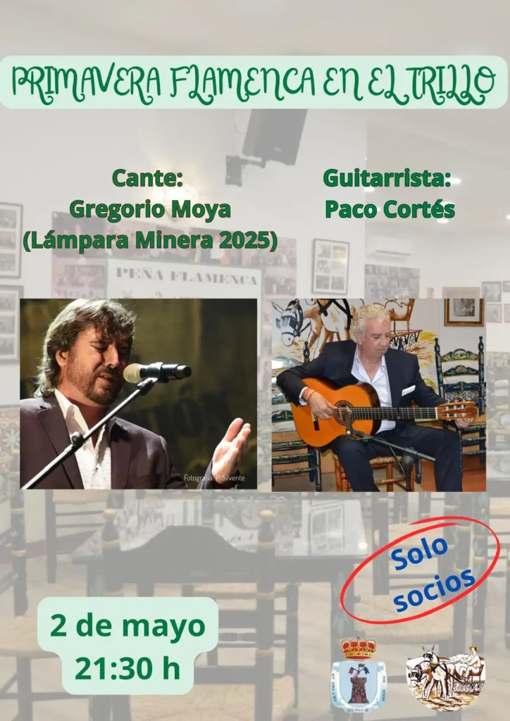 Peña Cultural Flamenca El Trillo Cartelera 2026