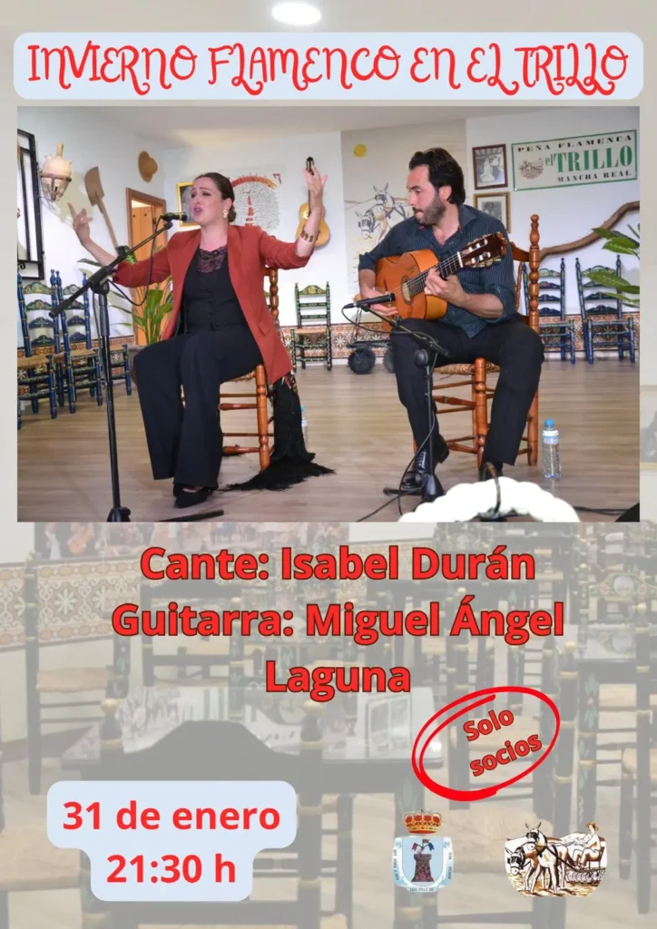 Peña Cultural Flamenca El Trillo Cartelera 2026