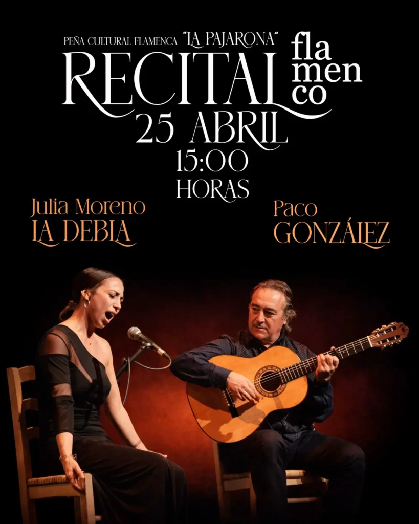 Peña Cultural Flamenca La Pajarona Cartel 2026