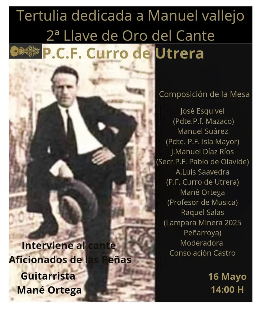 Peña Cultural Flamenca Curro de Utrera Sevilla Cartelera 2026