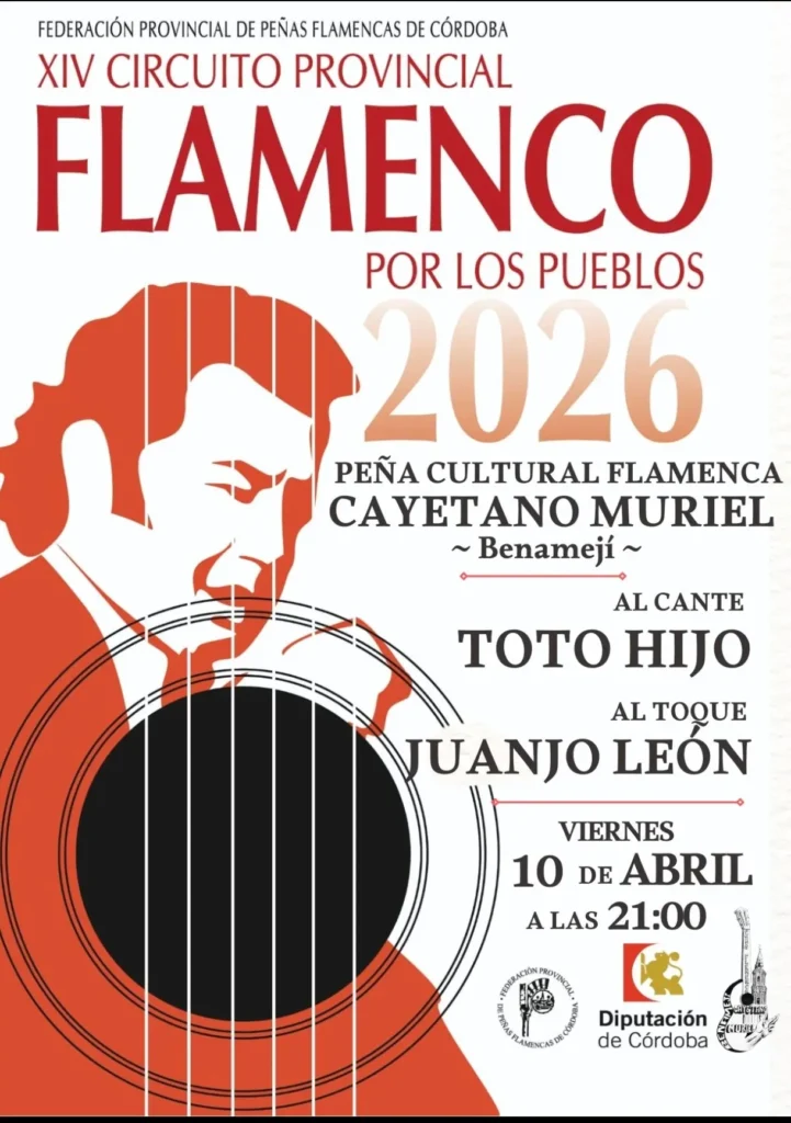 Peña Cultural Flamenca Diego Cayetano Muriel Cartel 2026