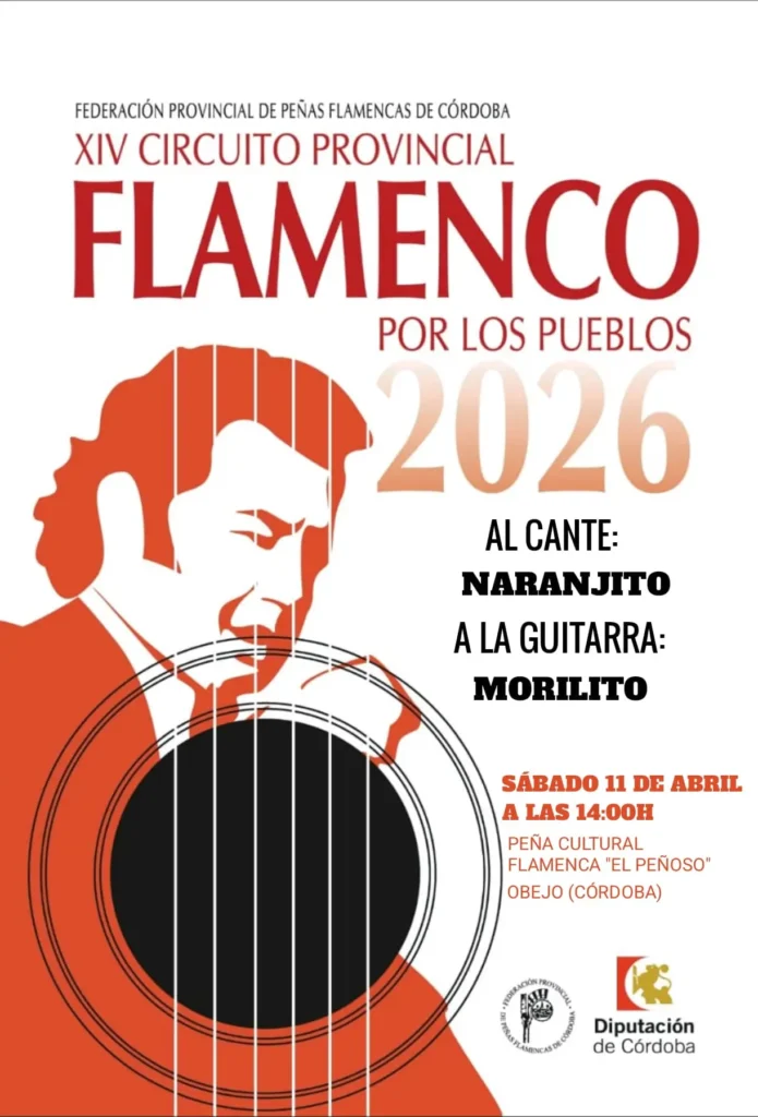 Peña Cultural Flamenca El Peñoso Cartel 2026