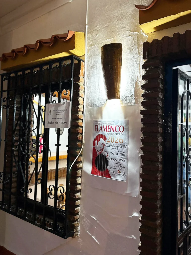 Peña Cultural Flamenca Cayetano Muriel 2026 Evento XIV Circuito Provincial Flamenco por los Pueblos 2026