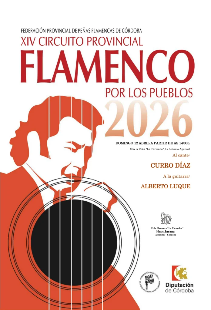 Peña Cultural Flamenca La Tarumba Hermanos Jarana 2026 XIV Circuito Provincial Flamenco por los Pueblos