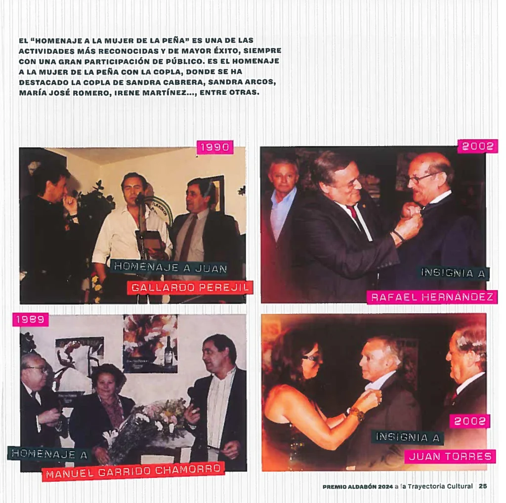 Peña Cultural Flamenca de Martos Revista 40 Años de Arte y Compás