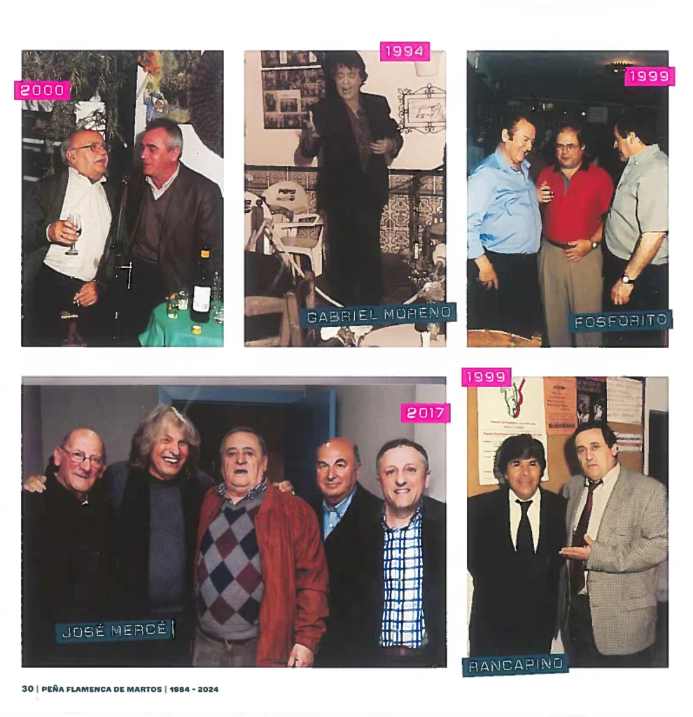 Peña Cultural Flamenca de Martos Revista 40 Años de Arte y Compás