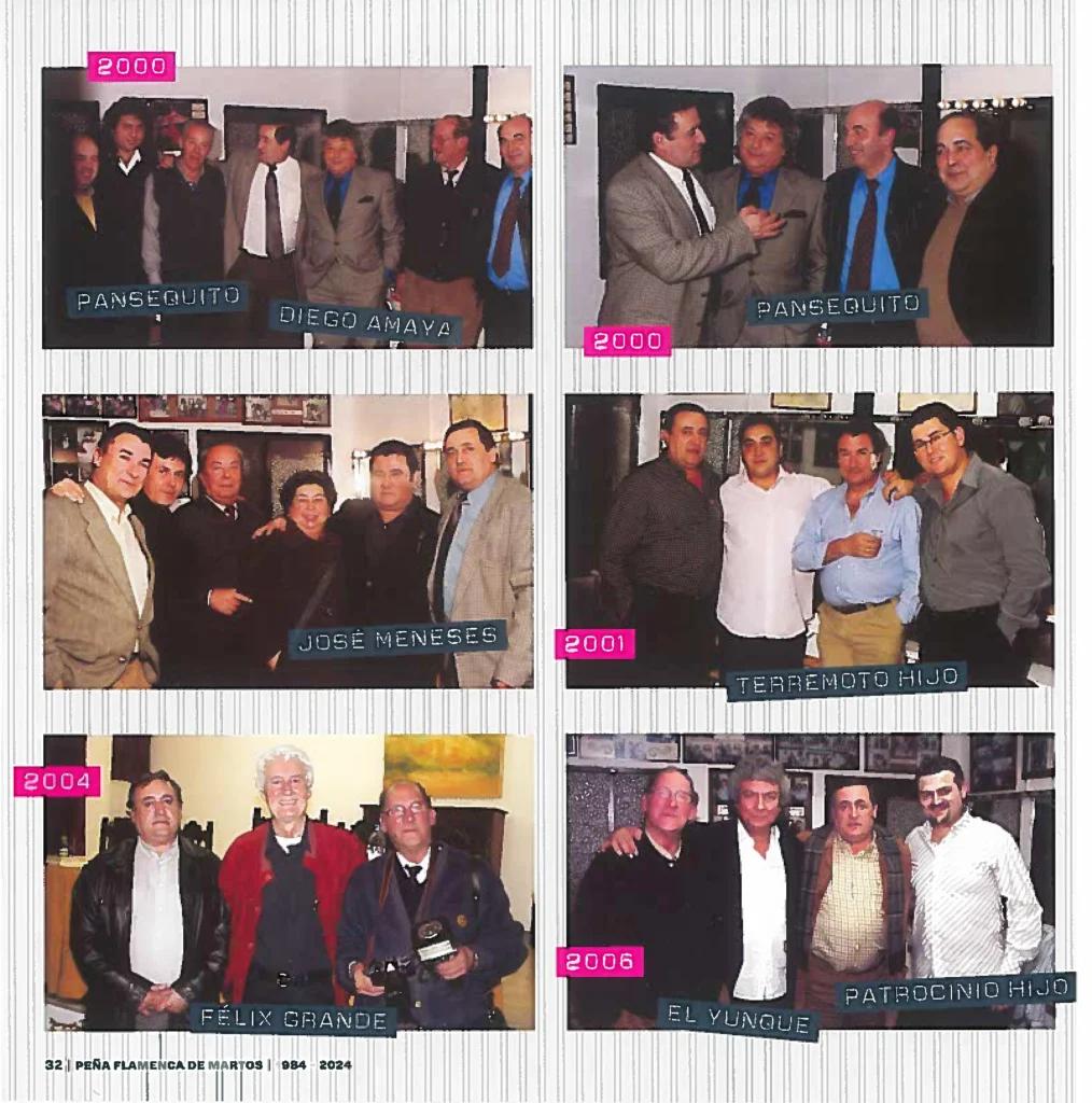 Peña Cultural Flamenca de Martos Revista 40 Años de Arte y Compás