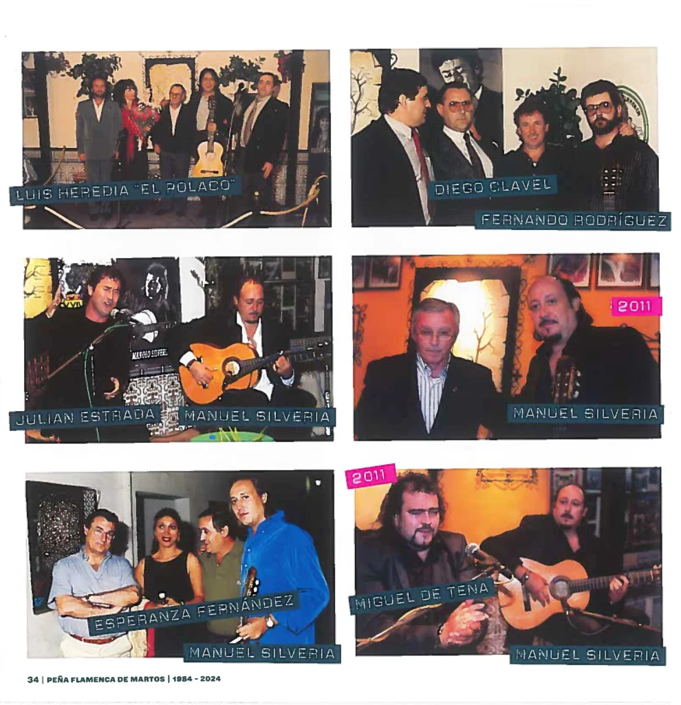 Peña Cultural Flamenca de Martos Revista 40 Años de Arte y Compás