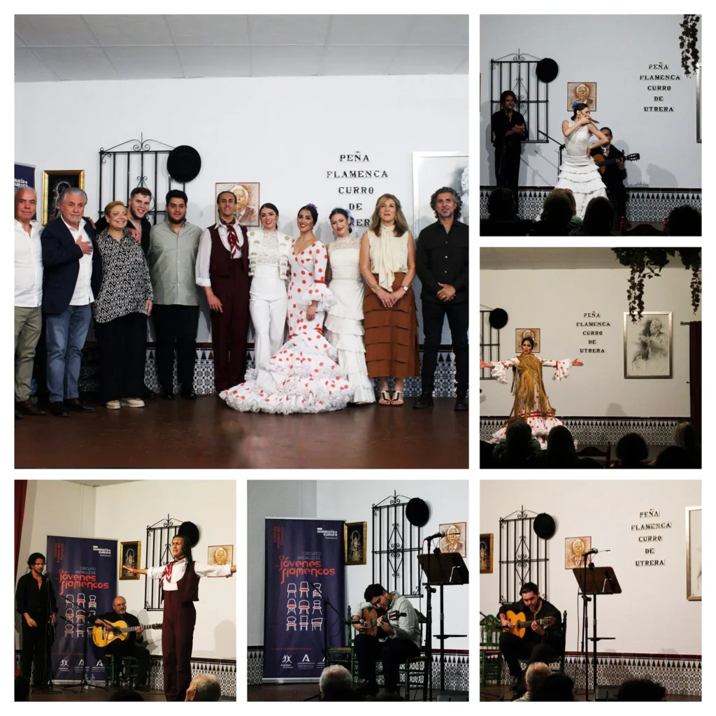 Peña Cultural Flamenca Curro de Utrera Sevilla 2026 Evento Circuito Andaluz de Jóvenes Flamencos