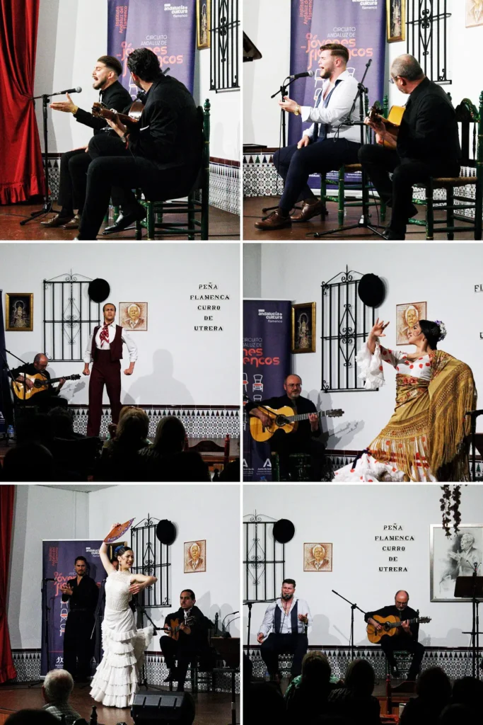 Peña Cultural Flamenca Curro de Utrera Sevilla 2026 Evento Circuito Andaluz de Jóvenes Flamencos