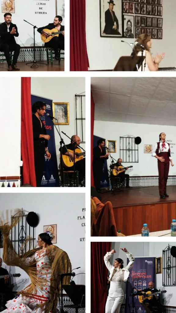Peña Cultural Flamenca Curro de Utrera Sevilla 2026 Evento Circuito Andaluz de Jóvenes Flamencos