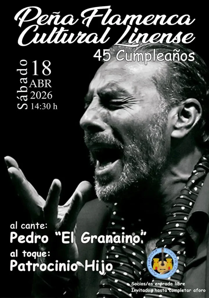 Peña Cultural Flamenca Linense Cartelera 2026