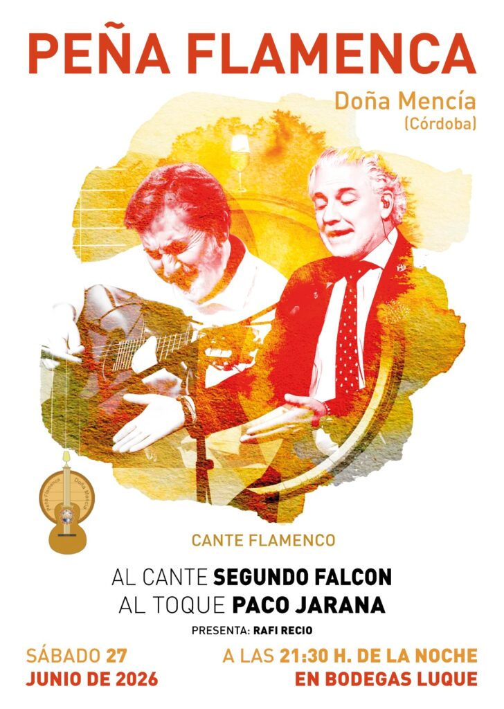 Peña Cultural Flamenca Doña Mencía Cartelera 2026