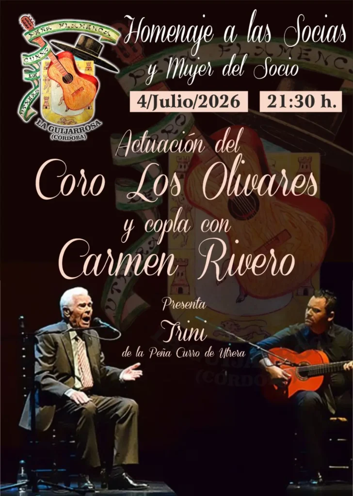 Peña Cultural Flamenca Curro De Utrera Cartelera 2026
