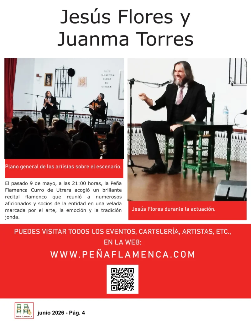 Revista Flamenco Junio 2026 Peña Curro de Utrera Sevilla
