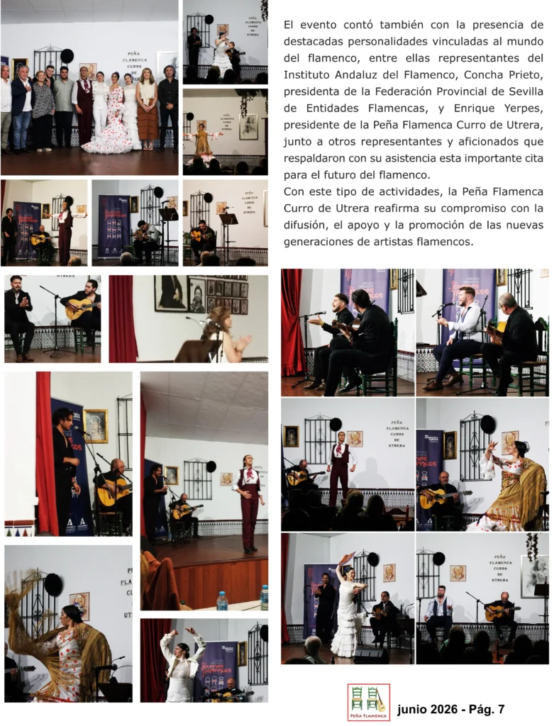 Revista Flamenco Junio 2026 Peña Curro de Utrera Sevilla