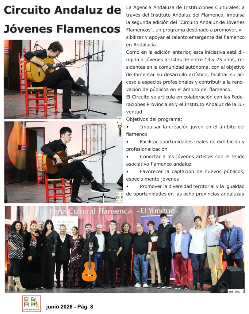 Revista Flamenco Junio 2026 Peña El Yunque
