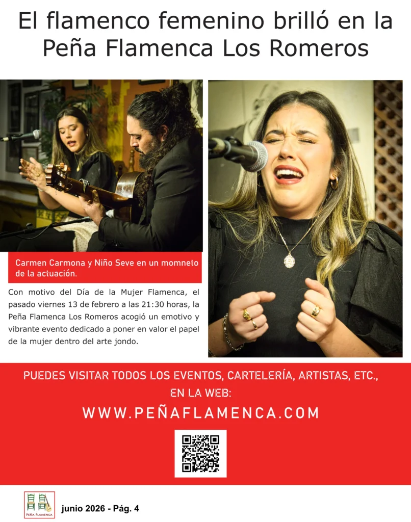 Revista Flamenco Junio 2026 Peña Los Romeros