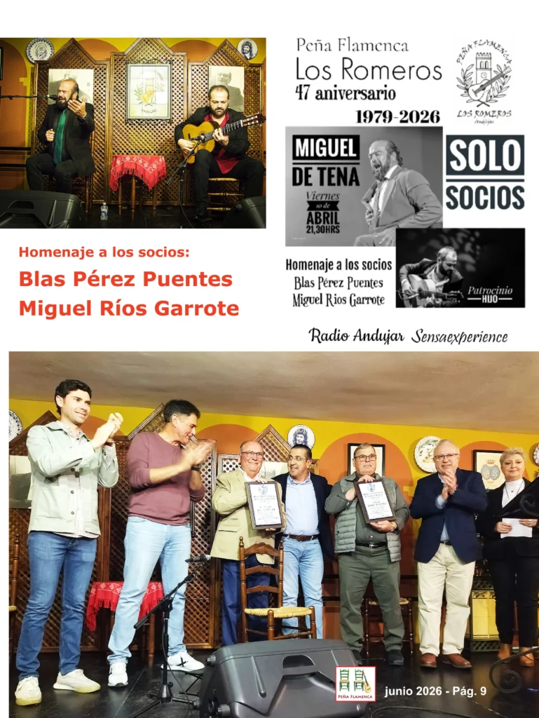 Revista Flamenco Junio 2026 Peña Los Romeros