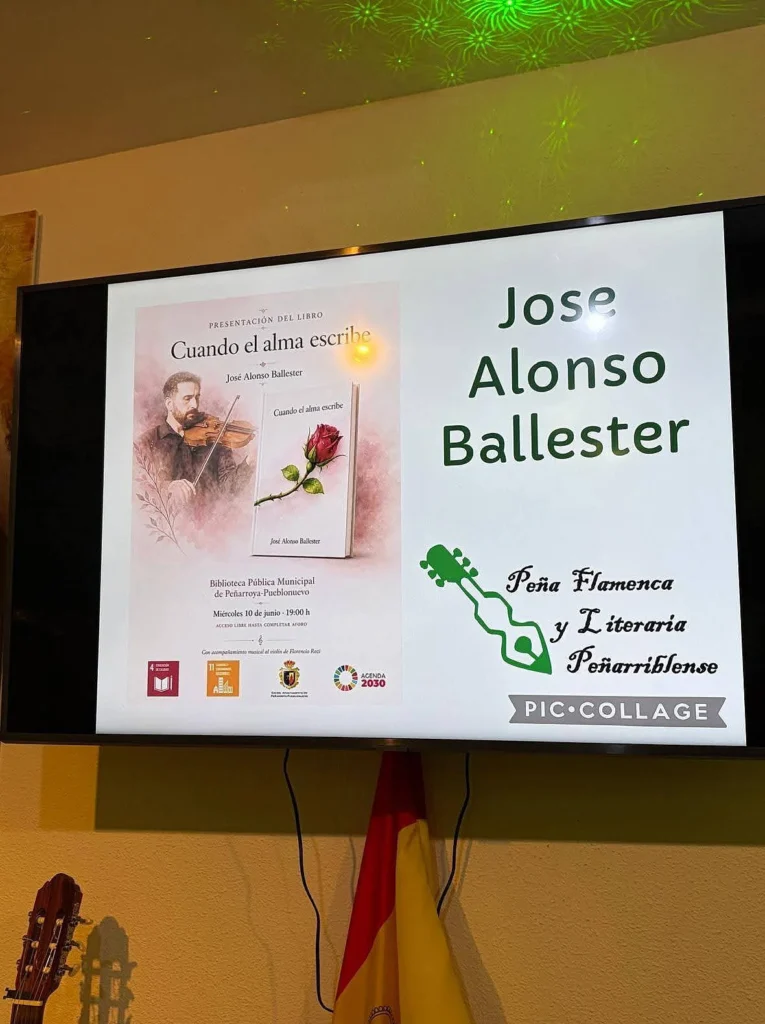 Presentación del Libro Cuando el Alma Escribe de José Alonso Ballester