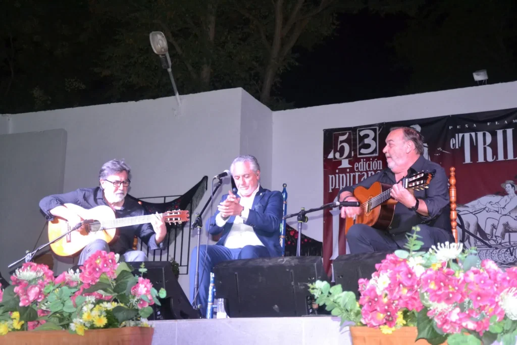 Segundo Falcón y Paco Jarana en la 53 Pipirrana Flamenca