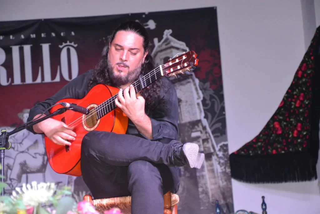 Fotografía de el Niño Seve en la 53 Pipirrana Flamenca de la Peña Flamenca El Trillo