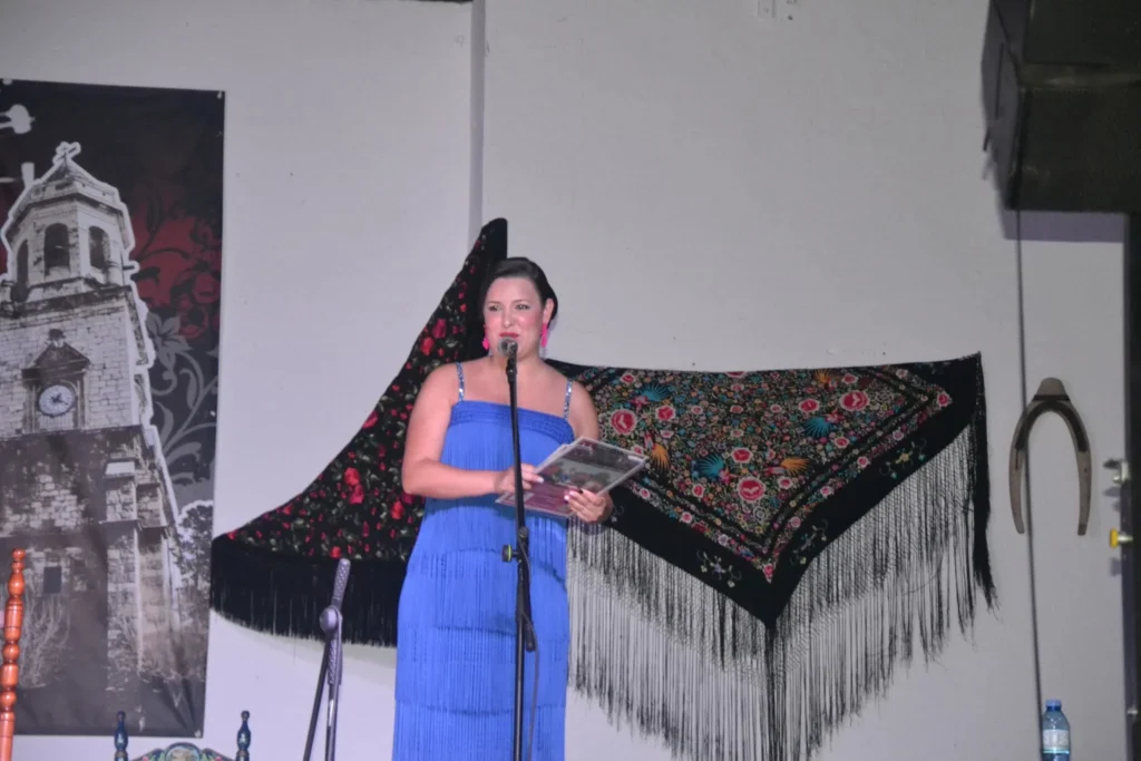 María del Mar Dávila en la Presentación de la 53 Pipirrana Flamenca