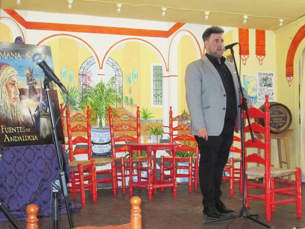 Rubito Hijo en el Certamen de Saetas de la Peña Flamenca El Despertar