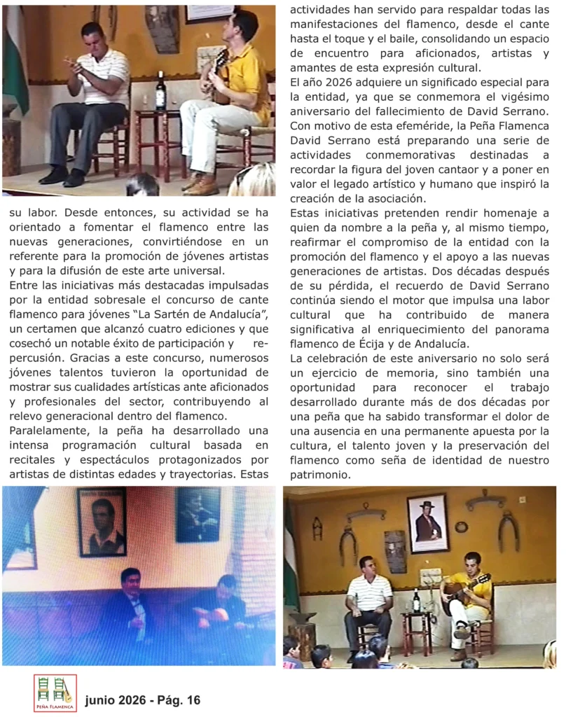 Revista Flamenco Julio 2026 Écija