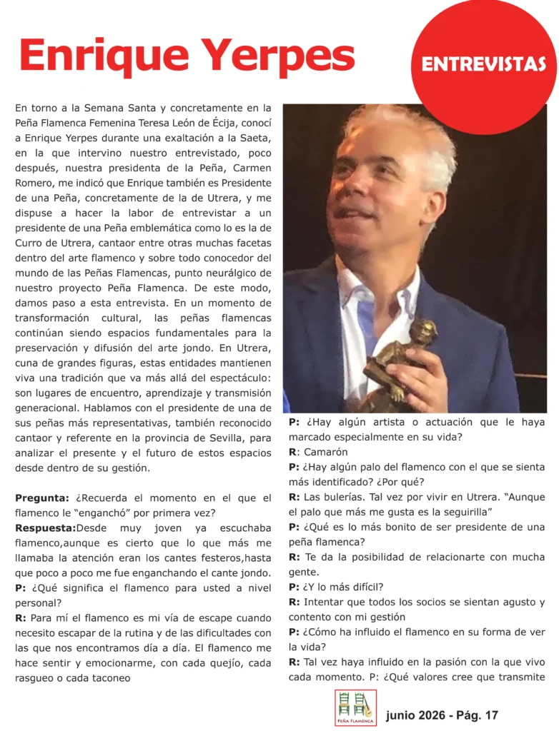 Revista Flamenco Julio 2026 Écija