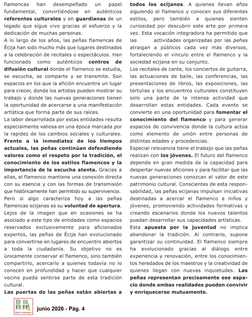 Revista Flamenco Julio 2026 Écija