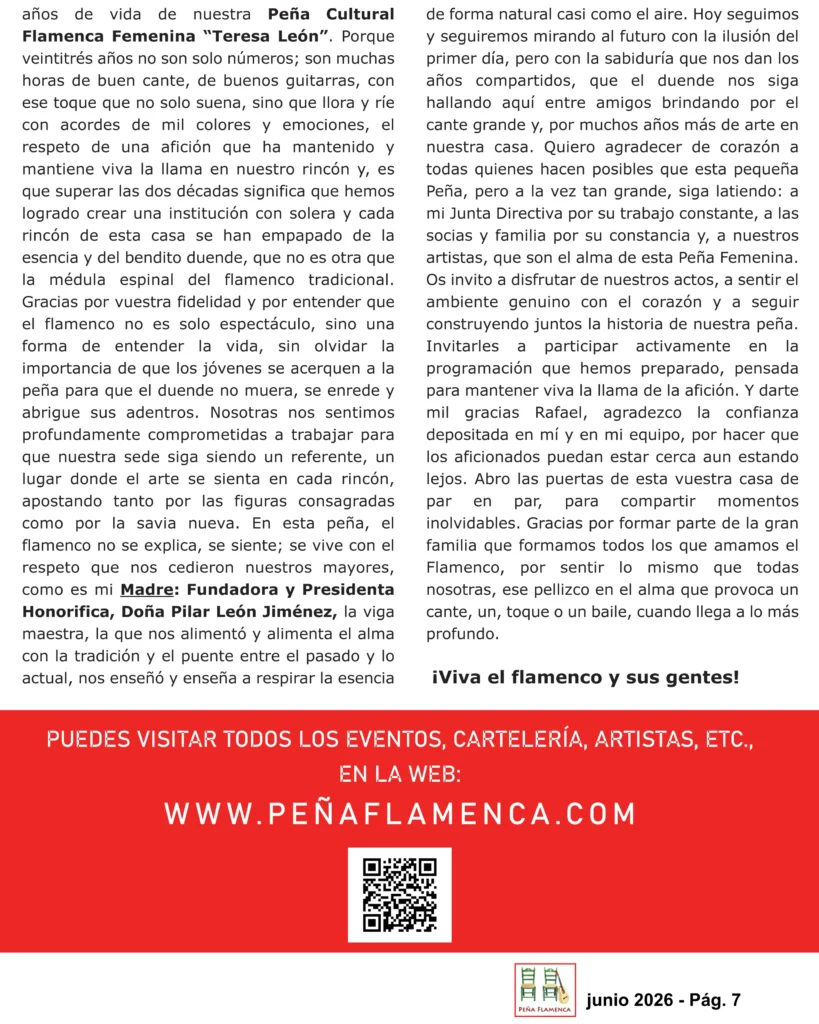Revista Flamenco Julio 2026 Écija