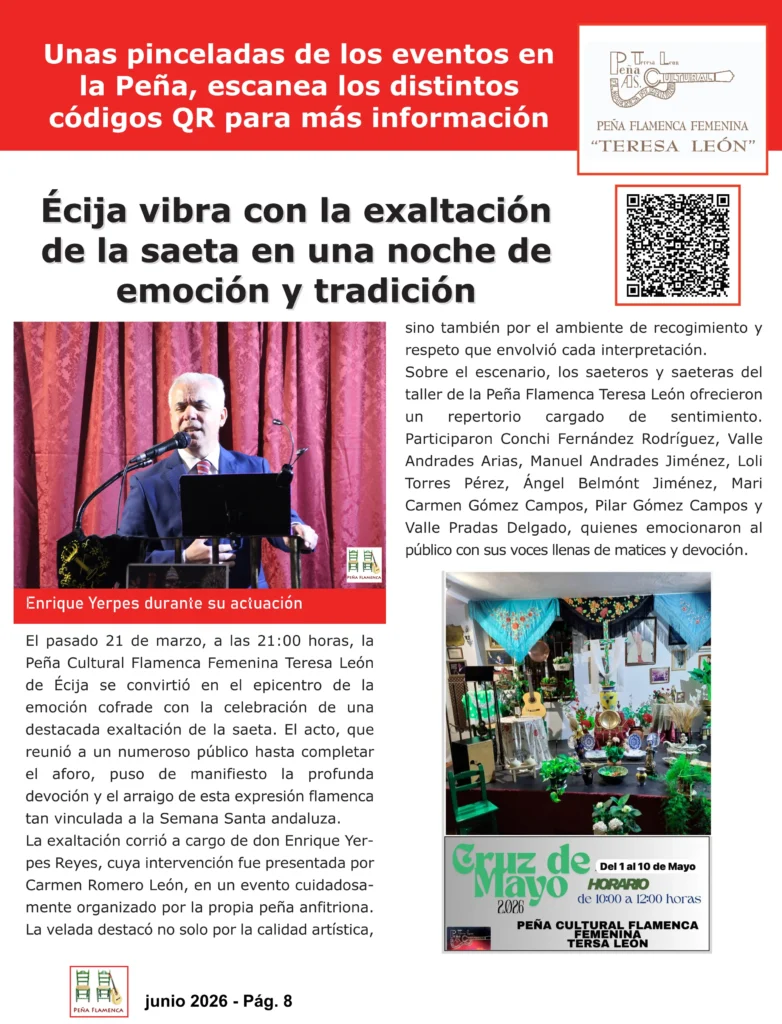 Revista Flamenco Julio 2026 Écija