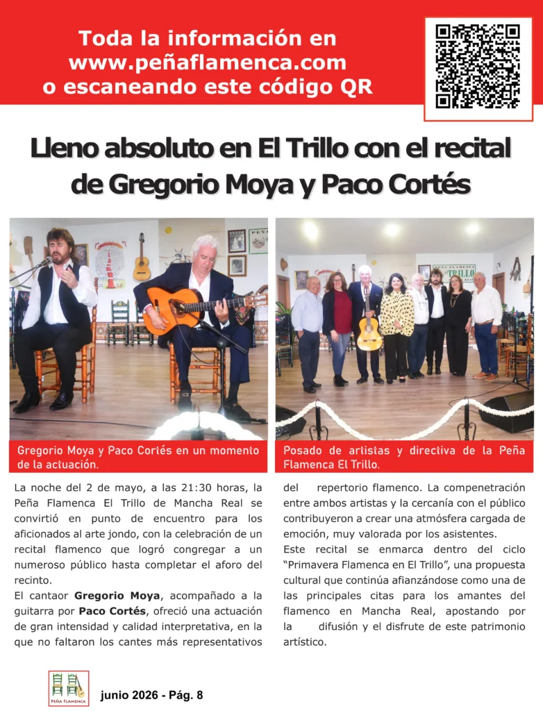 Revista Flamenco Junio 2026 Peña El Trillo
