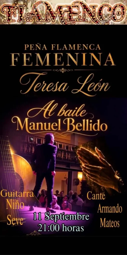 Cartel 11 Septiembre Peña Teresa León