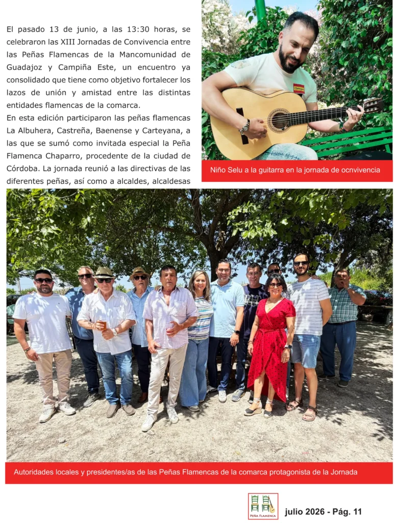 Revista Flamenca Julio 2026 La Albuhera Página 11