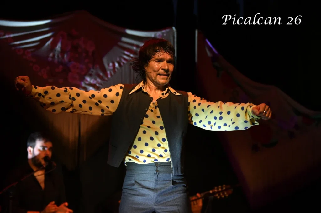 Adrián Galia en el Nocturno Flamenco en Mina Aurora