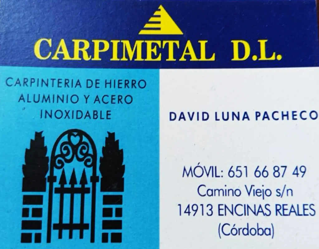 Carpimetal Anuncio