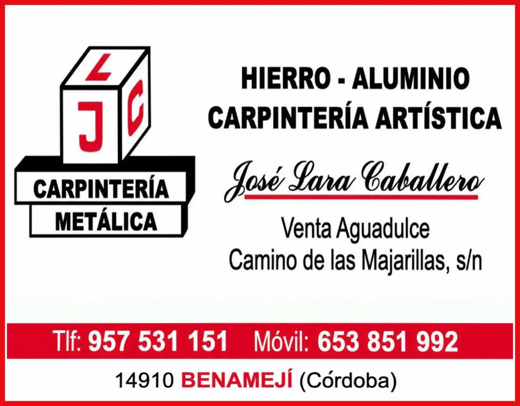 Hierro - Aluminio Carpintería Artística José Lara Caballero