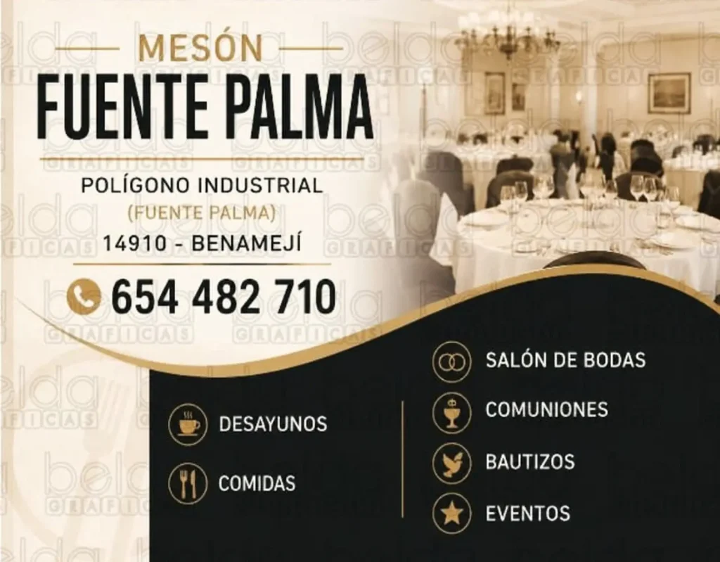 Mesón Fuente Palma Anuncio