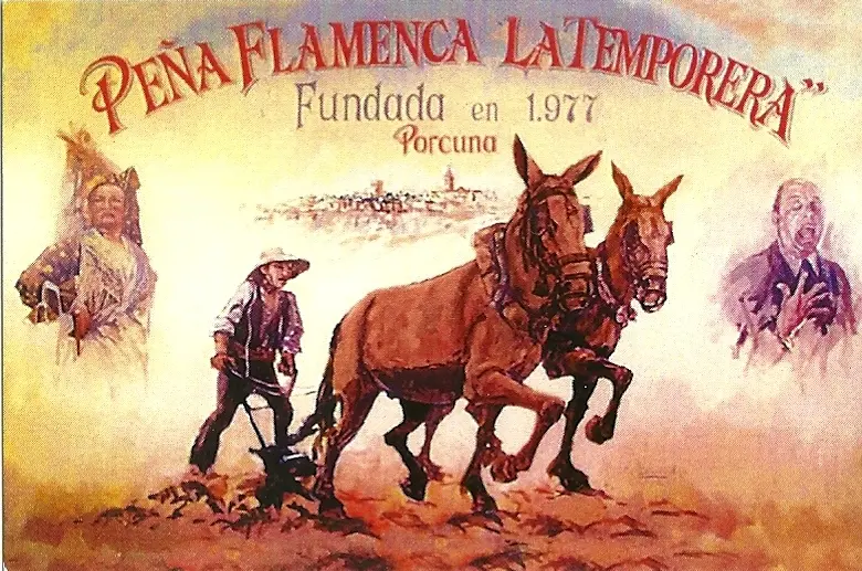 Peña Cultural Flamenca La Temporera Logo